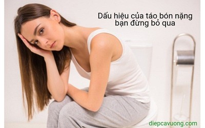 Những dấu hiệu của bệnh táo bón nặng bạn cần biết trước khi quá muộn