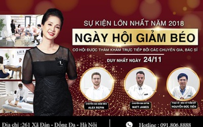 Duy nhất 1 ngày – Bùng nổ Hội thảo giảm béo