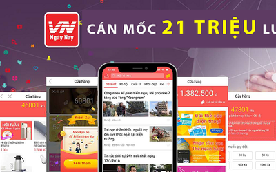 VN Ngày Nay cán mốc 21 triệu lượt tải