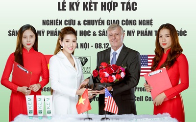 Socos ký kết với đối tác Hoa Kỳ hợp đồng chuyển giao công nghệ sản xuất mỹ phẩm sinh học và mỹ phẩm tế bào gốc