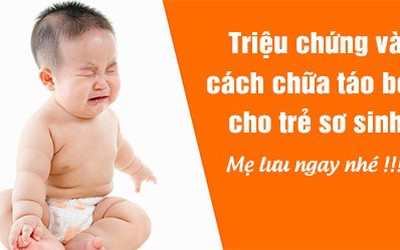 Cách chữa táo bón cho trẻ sơ sinh ngay tại nhà, đơn giản mà hiệu quả bất ngờ