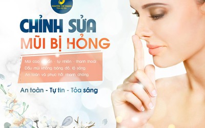 Mũi hư sửa lại thế nào?