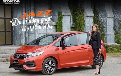 Honda Jazz - Mẫu xe được “đo ni đóng giày” cho phái đẹp