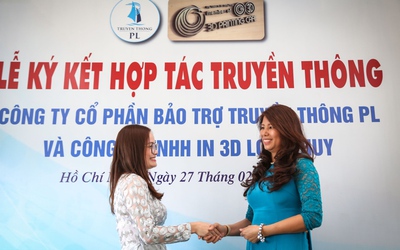 PL Media kí kết cùng Công ty In 3D Long Thủy phát triển mô hình Café In 3D tại Việt Nam