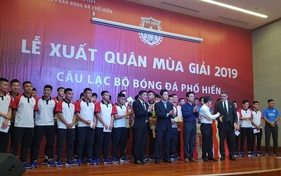 Câu lạc bộ bóng đá Phố Hiến đặt mục tiêu Top 5 giải hạng Nhất 2019