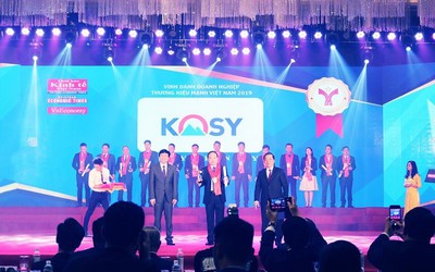 Kosy Group khẳng định vị thế mới với hat-trick giải thưởng “Thương hiệu mạnh Việt Nam”