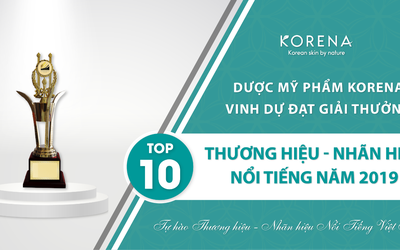 Mỹ phẩm Korena gây tiếng vang tại cuộc thi Thương Hiệu – Nhãn Hiệu Nổi Tiếng