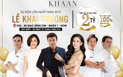 Thẩm mỹ Quốc tế Khaan bùng nổ ưu đãi mừng khai trương cơ sở giảm béo mới