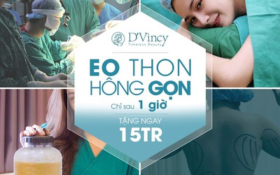 Bước đột phá trong công nghệ hút mỡ Amis Water Lipo tại D’vincy