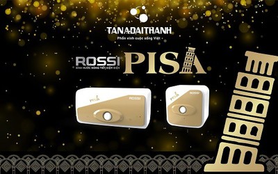 Ra mắt bình nước nóng phiên bản đặc biệt - Rossi Pisa