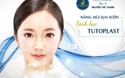 Nâng mũi sụn sườn sinh học Tutoplast - Bước đột phá trong công nghệ nâng mũi