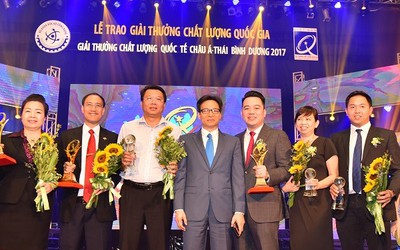 Tập đoàn Tân Á Đại Thành nhận giải thưởng Chất lượng Quốc tế Châu Á – Thái Bình Dương 2019