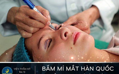 Bấm mí mắt Hàn Quốc – Mắt long lanh hút ánh nhìn