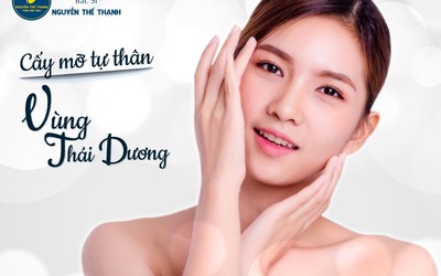 Cấy mỡ tự thân vùng thái dương - Mặt đầy đặn may mắn tự nhiên