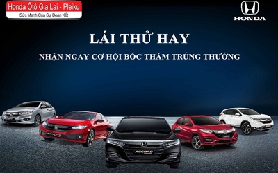 Honda Ôtô Gia Lai – Bùng nổ chuỗi sự kiện hấp dẫn đầu tháng 11