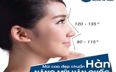 Nâng mũi Hàn Quốc - Mũi cao đẹp chuẩn Hàn