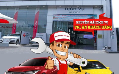 Dịch vụ Honda Ôtô Gia Lai – Pleiku tri ân khách hàng cuối năm