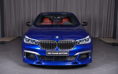 Dân chơi Dubai chọn màu sơn “độc” trên BMW M760Li