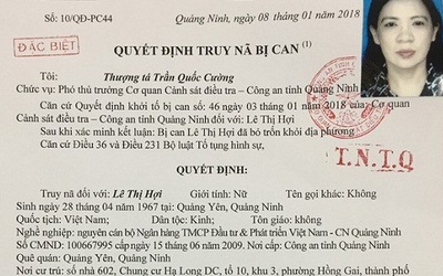 Truy nã cán bộ ngân hàng dùng sổ đỏ giả lừa 1,4 tỷ đồng