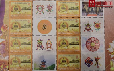 Phát hành bộ tem đặc biệt chào mừng Đại lễ Phật đản Vesak 2019