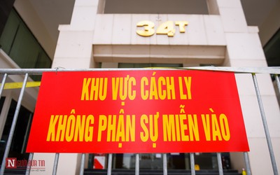 Hà Nội: Cách ly tòa nhà 34T Hoàng Đạo Thúy sau khi phát hiện một người nhiễm Covid-19