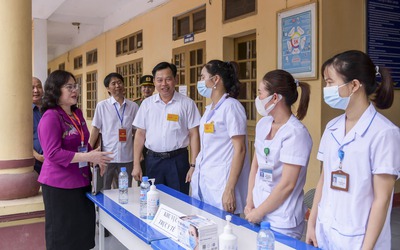 Hải Dương: Thứ trưởng Bộ GD&ĐT kiểm tra thi tốt nghiệp THPT 2022