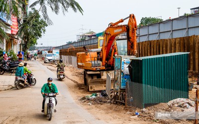 Hà Nội: Hạ cốt đê mở rộng đường Âu Cơ - Nghi Tàm