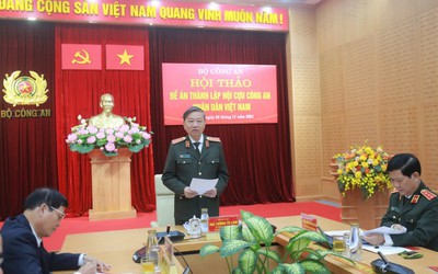 Cho phép thành lập Hội Cựu Công an nhân dân Việt Nam