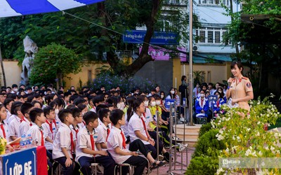 Học sinh Thủ đô hào hứng học về Trật tự an toàn Giao thông