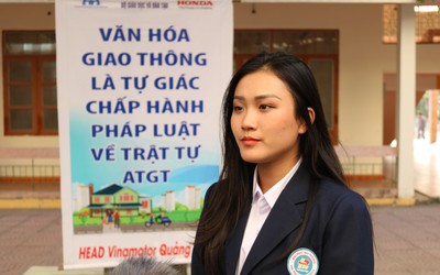 Dàn sinh viên tài năng các trường đại học khu vực Đông Bắc Bộ thi tài ATGT