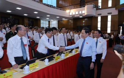 Chủ tịch Quốc hội Trần Thanh Mẫn dự Kỳ họp HĐND tỉnh Thanh Hóa