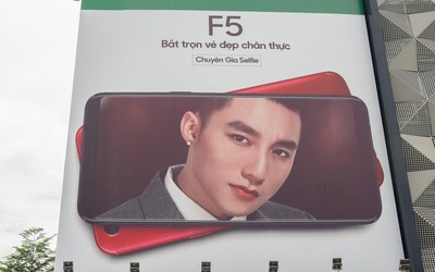 Sơn Tùng M-TP là gương mặt đại diện của Oppo F5