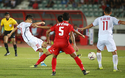 Kết quả bóng đá AFF Cup 2018: Việt Nam 0 - 0 Myanmar