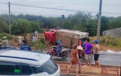 Thương tâm, hai chiến sĩ PCCC tử vong khi đang trên đường làm nhiệm vụ