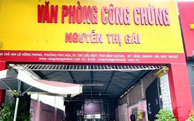 Vì sao một công chứng viên ở Bình Dương bị bắt giữ?