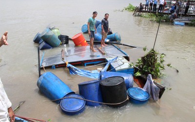 Sà lan chở cát tông hai mẹ con tử vong lộ nhiều vi phạm