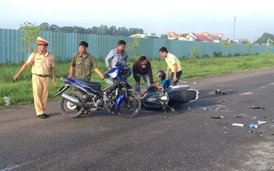 Trên đường đi dạy học, một thầy giáo tử vong do va chạm giao thông