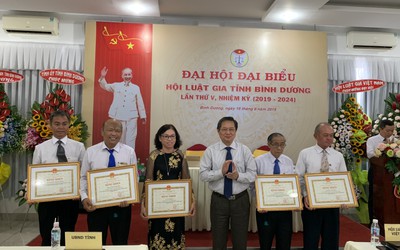 Hội Luật gia tỉnh Bình Dương bầu Ban chấp hành mới nhiệm kỳ 2019 - 2024