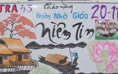 10 bài thơ báo tường hay và ý nghĩa nhất ngày Nhà giáo Việt Nam 20/11 luôn "gây sốt"