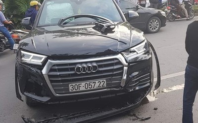 Đã tìm ra danh tính chủ nhân xe Audi Q5 gây tai nạn liên hoàn ở Hà Nội