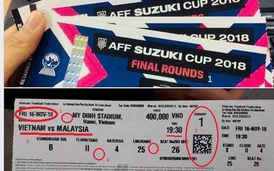 Dậy sóng mạng: Vé giả trận chung kết AFF Cup "tung hoành" giữa cơn “sốt” vé