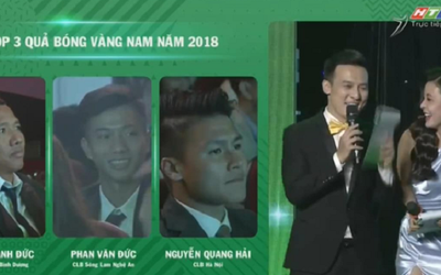 Bị ném đá vì “câu giờ kém duyên”, MC Quả bóng vàng 2018 nói gì?