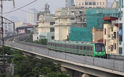 Đường sắt Cát Linh - Hà Đông sẽ chính thức hoạt động từ tháng 4