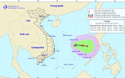 Lại có thêm áp thấp nhiệt đới hình thành trên biển Đông, nguy cơ mạnh lên thành bão số 6