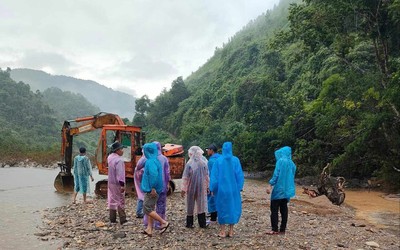 Tìm thấy thi thể người đàn ông bị nước cuốn mất tích sau hơn nửa tháng