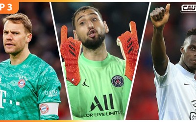 Neuer tranh giải thủ môn The Best với Mendy và Donnarumma