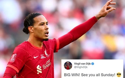 Van Dijk ngầm khẳng định sẽ ra sân ở trận gặp Wolves