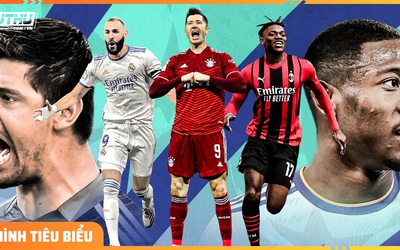 Đội hình hay nhất châu Âu mùa 2021/22: Salah sánh bước Benzema