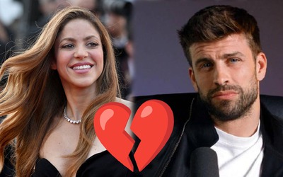 Pique bị 'tình già' Shakira bỏ vì tội ngoại tình