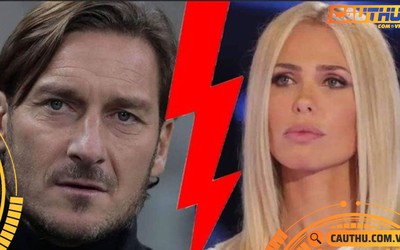 Totti chia tay vợ sau 20 năm gắn bó, nghi có người thứ 3